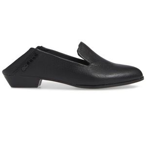 Kelsi Dagger Brooklyn Ora Convertible Black Leather Loafer Mule Size Women’s 7.5
